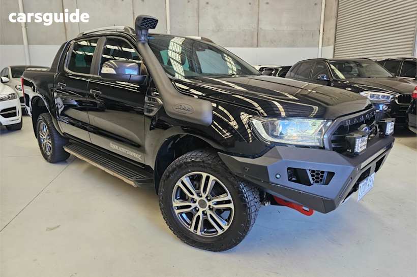Black 2021 Ford Ranger Double Cab Pick Up Wildtrak 2.0 (4X4)