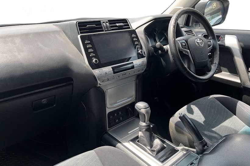 White 2021 Toyota Landcruiser Prado SUV GXL 4X4