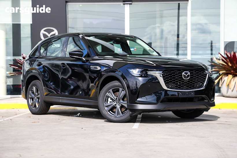 Black 2025 Mazda CX-60 Wagon P50E Pure Phev