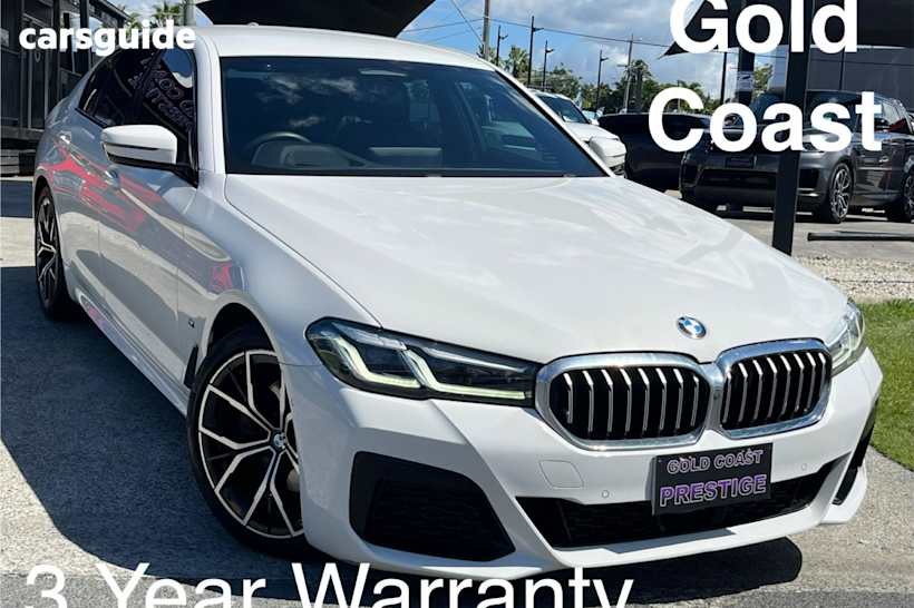 White 2020 BMW 5 Sedan 520I M SPORT R