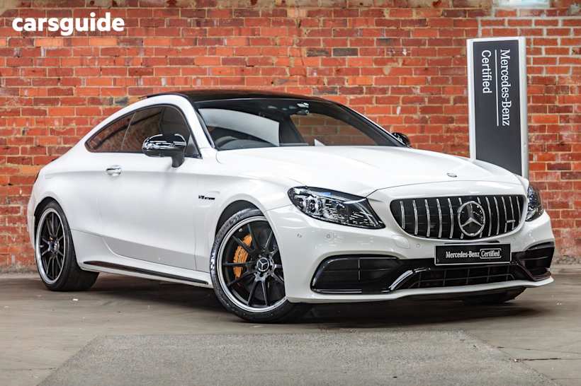 White 2022 Mercedes-Benz C63 Coupe S