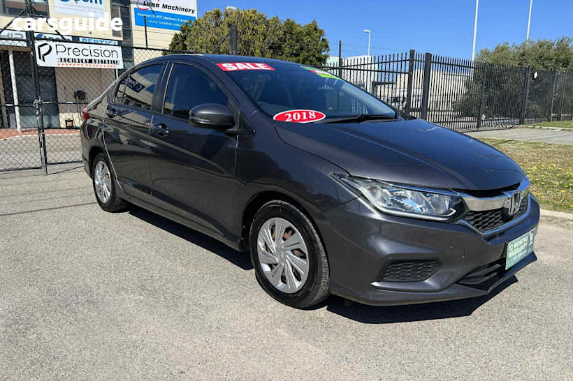 Grey 2018 Honda City Sedan Vti