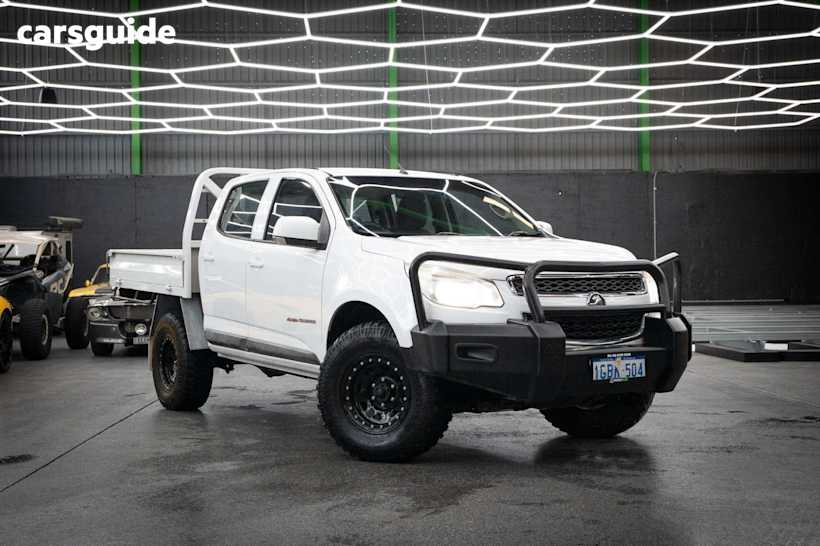 White 2016 Holden Colorado Ute Tray LT 4X4