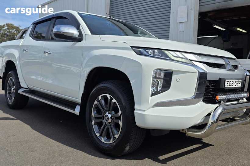 White 2019 Mitsubishi Triton Double Cab Pick Up Gls (4X4)