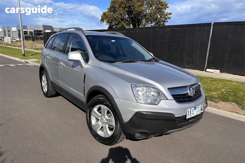 Silver 2009 Holden Captiva Wagon 5 (4X4)