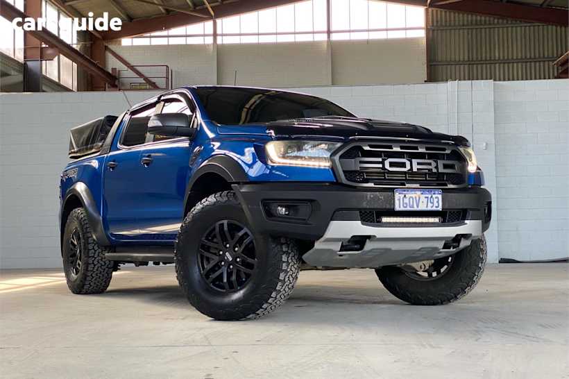 Blue 2018 Ford Ranger Double Cab Pick Up Raptor 2.0 (4X4)