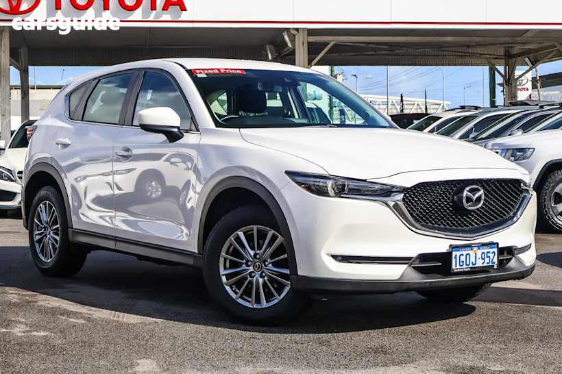 White 2018 Mazda CX-5 Wagon Maxx Sport (4X4)