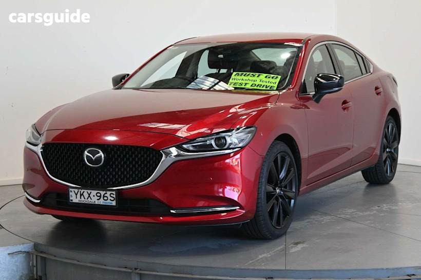 Red 2021 Mazda 6 Sedan Gt Sp