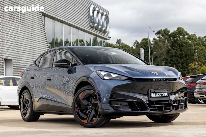 Blue 2025 Cupra Tavascan SUV VZ 4WD