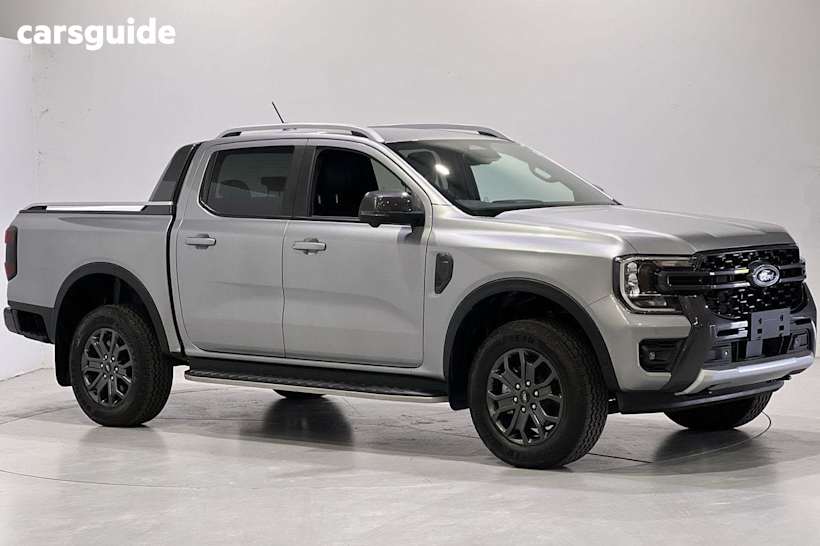 Silver 2024 Ford Ranger Ute Tray WILDTRAK 4X4