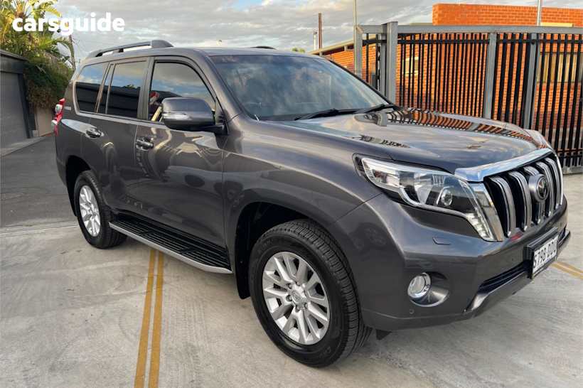 Grey 2016 Toyota Landcruiser Prado Wagon Kakadu (4X4)