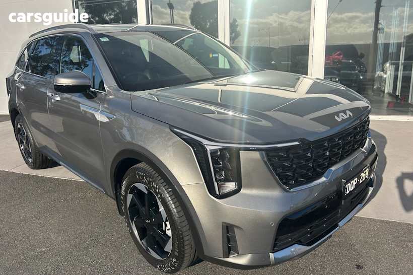 Brown 2025 Kia Sorento SUV SPORT+ 4X4