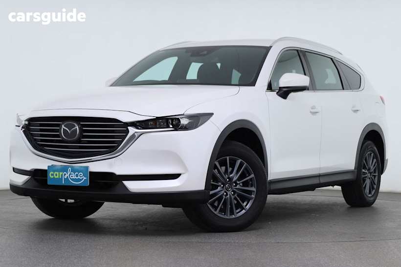 White 2021 Mazda CX-8 Wagon Sport (Fwd)