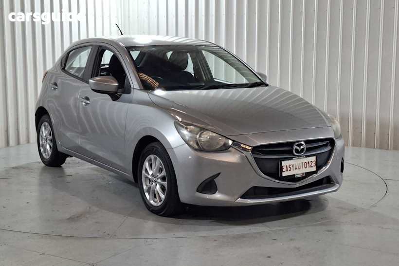 Silver 2014 Mazda 2 Hatchback Maxx