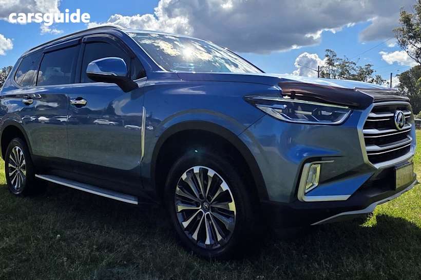 Blue 2019 LDV D90 Wagon Executive (4Wd) Terrain Select