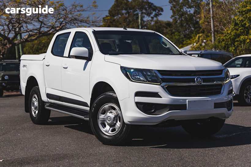White 2019 Holden Colorado Ute Tray LS 4X4