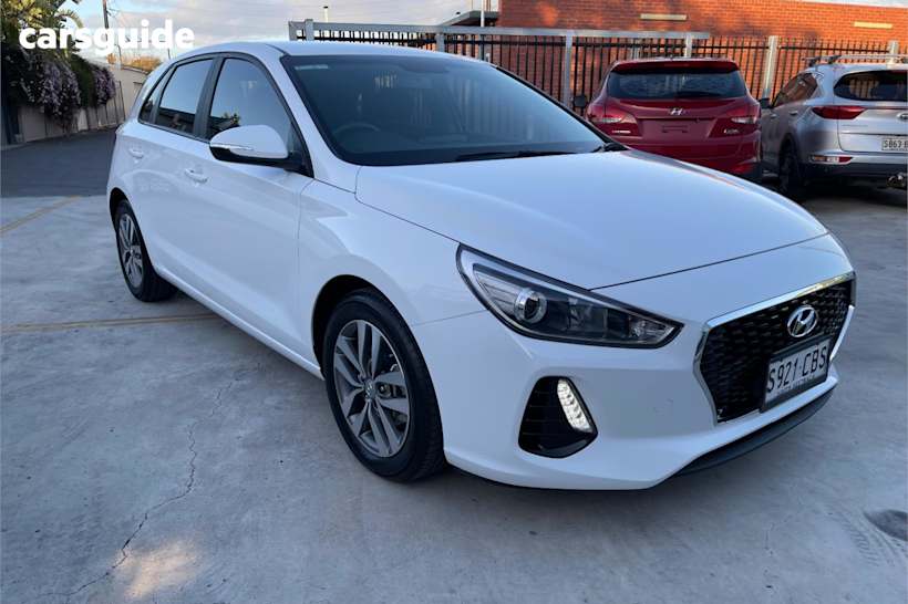 White 2019 Hyundai I30 Hatchback Active