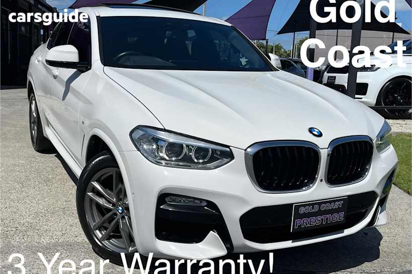 White 2019 BMW X4 SUV XDRIVE20I M SPORT 4X4