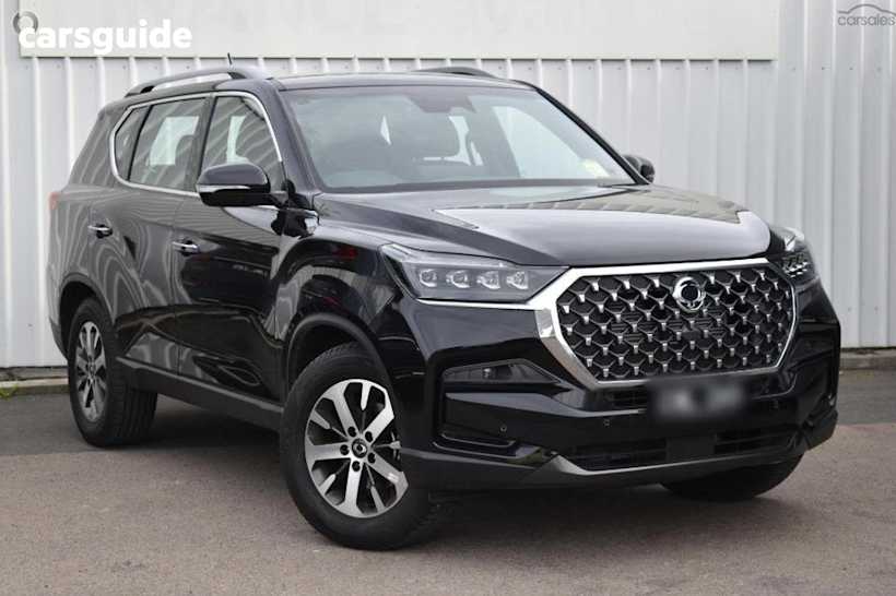 Black 2024 Ssangyong Rexton SUV ADVENTURE 4X4