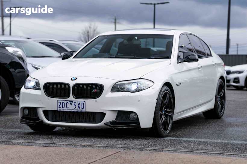 White 2011 BMW 535D Sedan