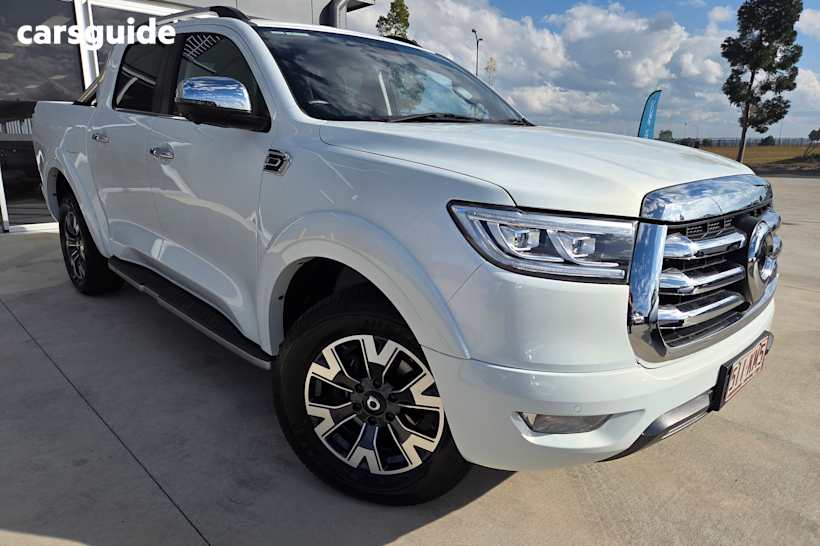 White 2023 GWM UTE Ute Tray CANNON-X 4X4