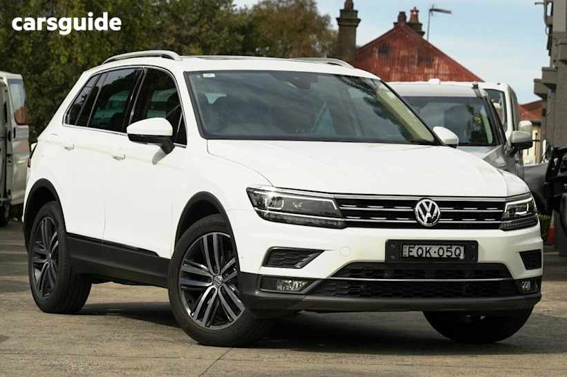 White 2019 Volkswagen Tiguan Wagon 162 Tsi Highline