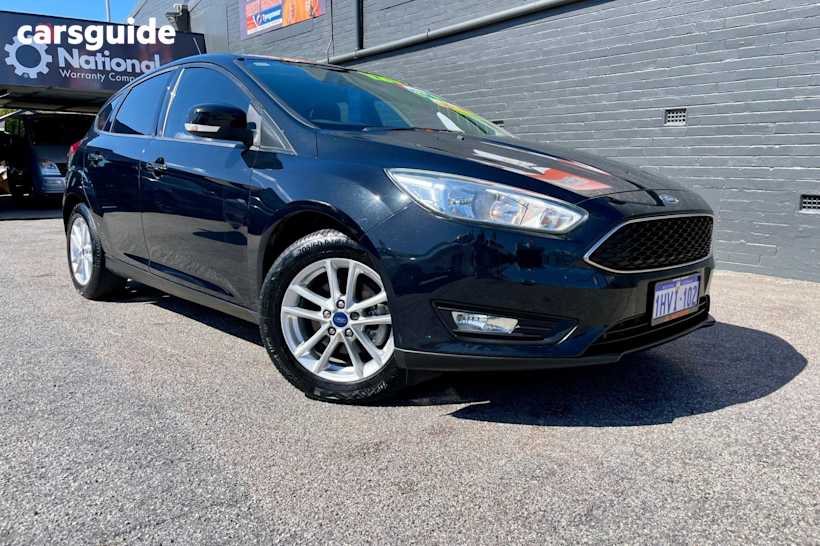 Black 2016 Ford Focus Hatch TREND F