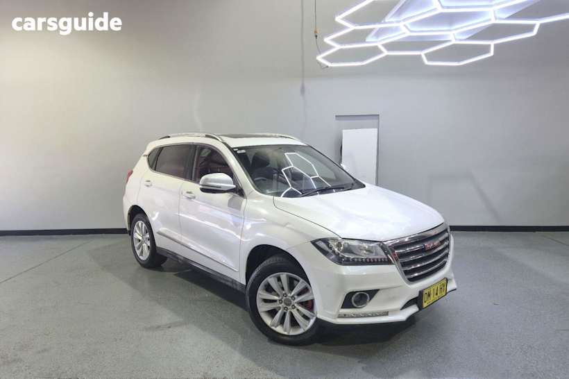 White 2017 GWM H2 SUV LUX (4X2) MY18