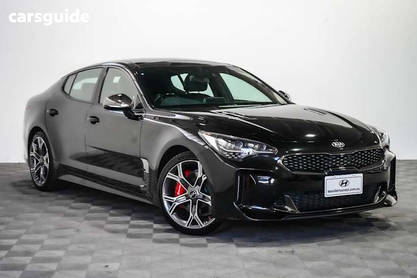 Black 2017 Kia Stinger Sedan Gt (Black Leather)