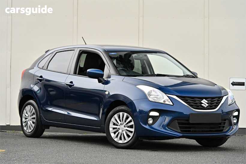 Blue 2020 Suzuki Baleno Hatch GL F