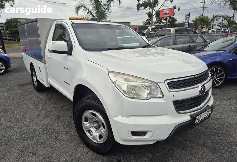 White 2012 Holden Colorado Cab Chassis Lx (4X2)