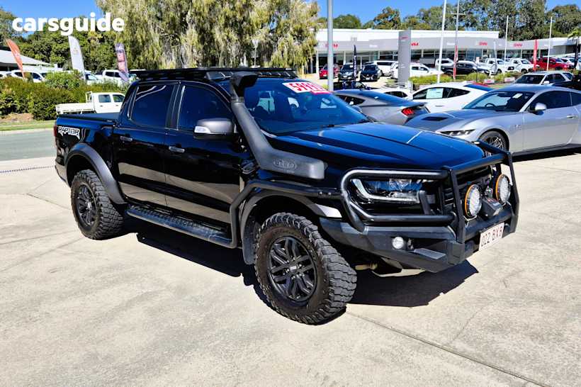 Black 2021 Ford Ranger Ute Tray RAPTOR 4X4