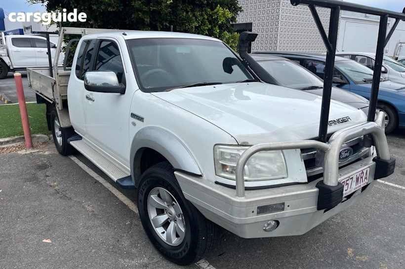 White 2007 Ford Ranger Super Cab Utility Xlt (4X4)