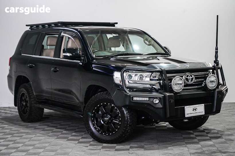 Black 2018 Toyota Landcruiser Wagon Vx (4X4)