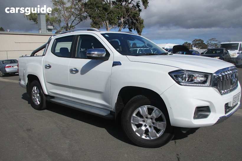 White 2019 LDV T60 Ute Tray LUXE 4X4