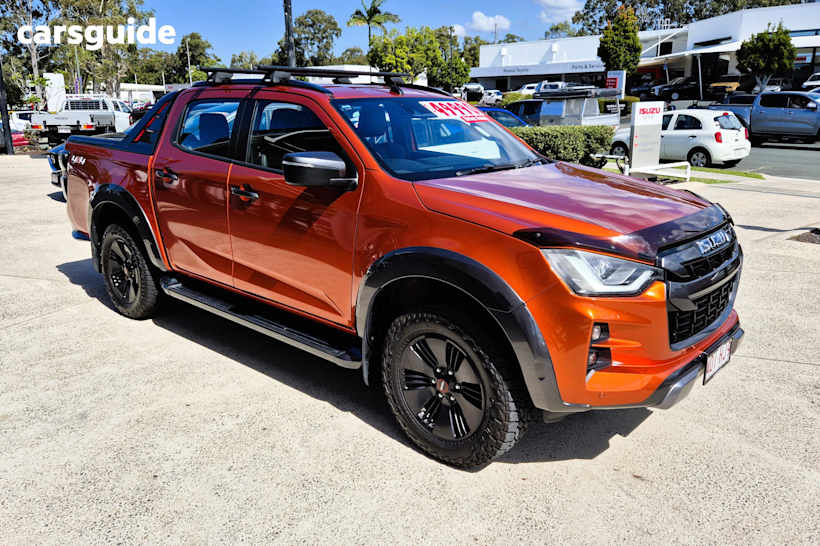 Orange 2021 Isuzu D-MAX Ute Tray X-TERRAIN 4X4