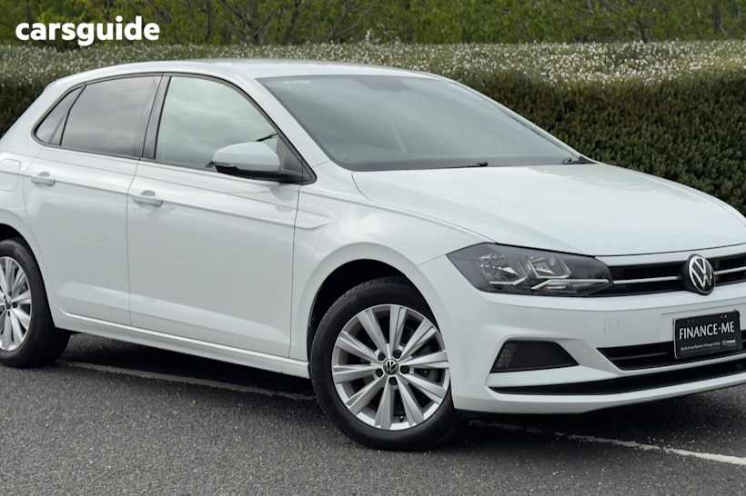 White 2021 Volkswagen Polo Hatch 85TSI COMFORTLINE F