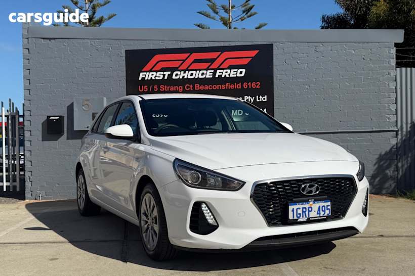 White 2018 Hyundai I30 Hatchback Go