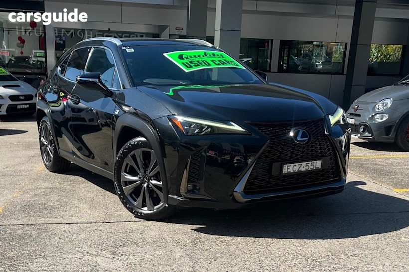 Black 2019 Lexus UX200 Wagon F Sport +Ep1
