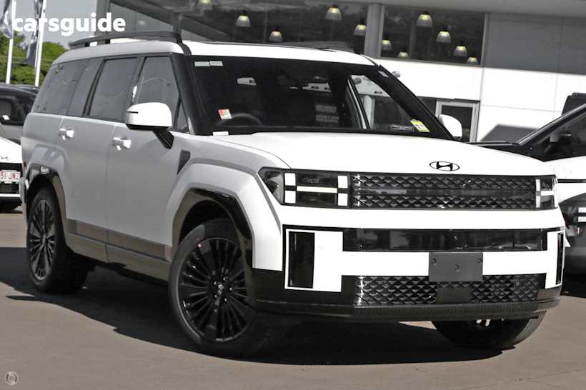 White 2025 Hyundai Santa FE SUV HYBRID CALLIGRAPHY 4X4