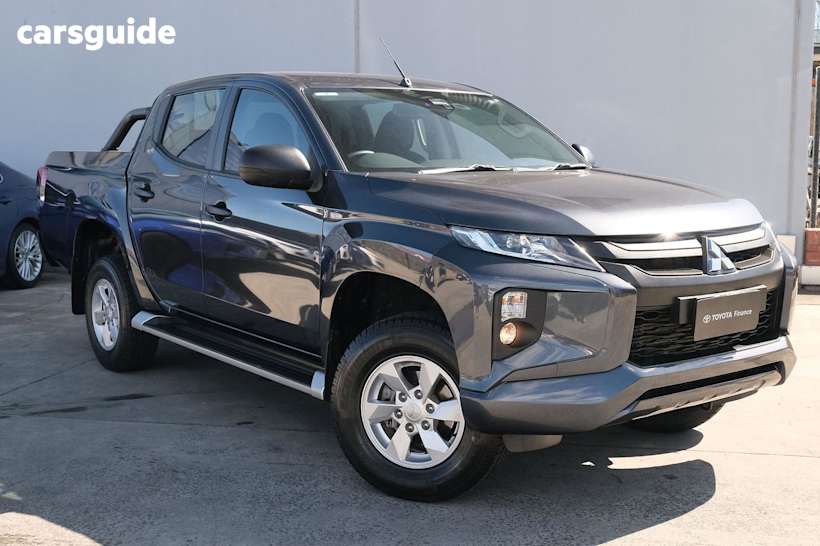 Grey 2020 Mitsubishi Triton Double Cab Pick Up Glx+ (4X4)