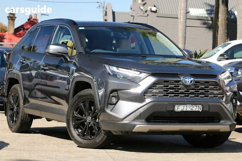 Grey 2024 Toyota RAV4 Wagon Cruiser (Awd) Hybrid