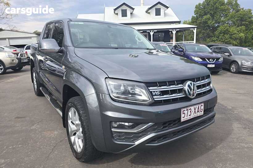 Grey 2016 Volkswagen Amarok Ute Tray TDI550 ULTIMATE 4X4