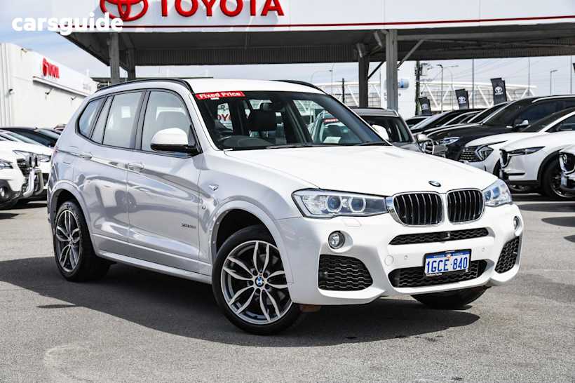 White 2016 BMW X3 Wagon Xdrive 20D