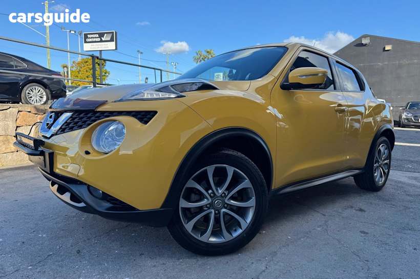 Yellow 2015 Nissan Juke Wagon Ti-S (Awd)