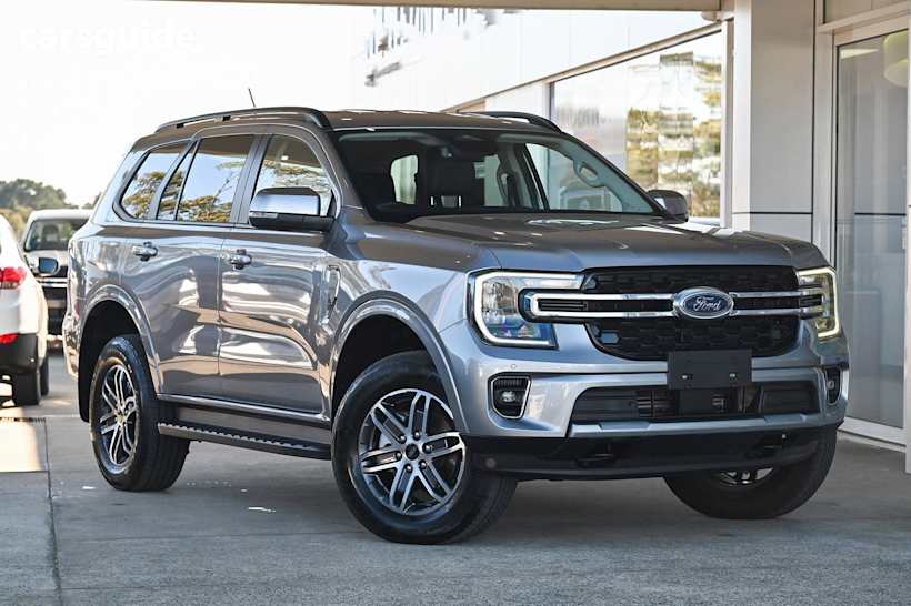 Silver 2024 Ford Everest SUV TREND 4X4