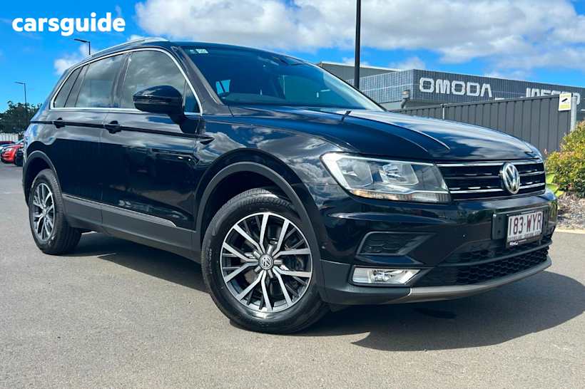 Black 2016 Volkswagen Tiguan SUV 132TSI 4WD