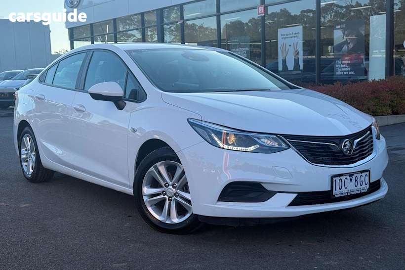 White 2018 Holden Astra Sedan LS+ F
