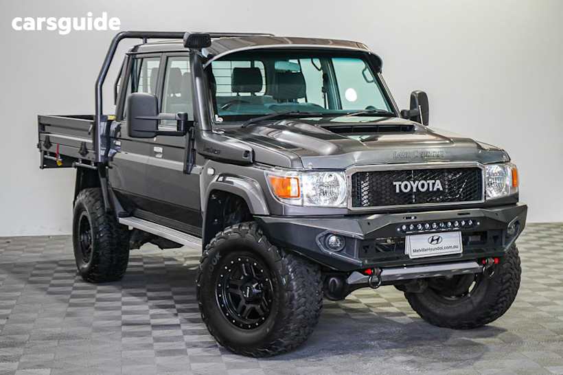 Grey 2019 Toyota Landcruiser Double Cab Chassis Gxl (4X4)