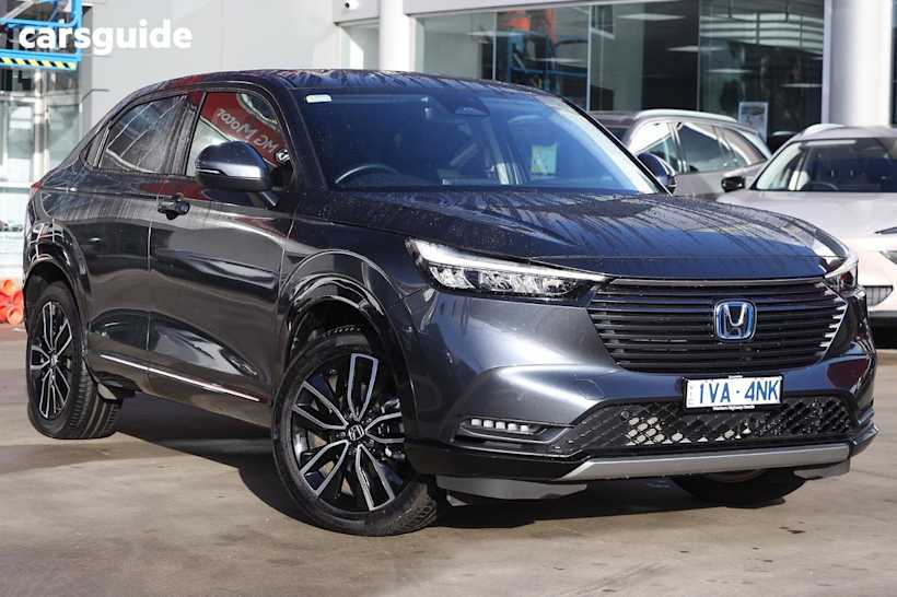 Grey 2023 Honda HR-V SUV E:HEV L F